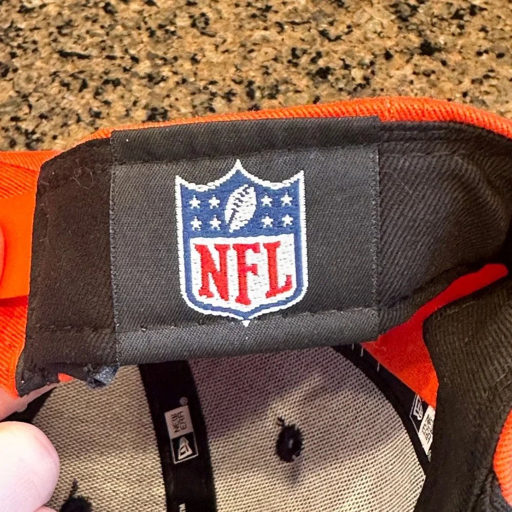 Cincinnati Bengals New Era 9FORTY Hat Cap Snapback NFL Orange Black